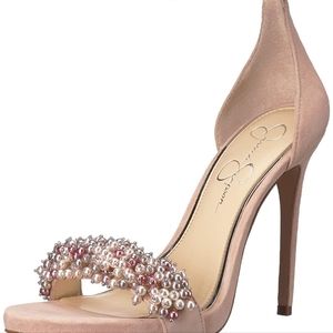 Jessica Simpson Rusley Lux Suede 👠 Heels